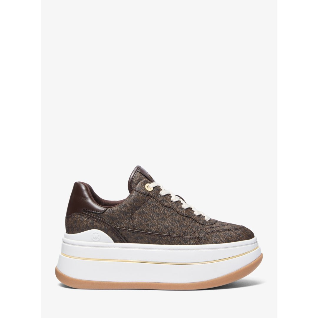 Michael Kors Hayes Signature Logo Platform Sneaker