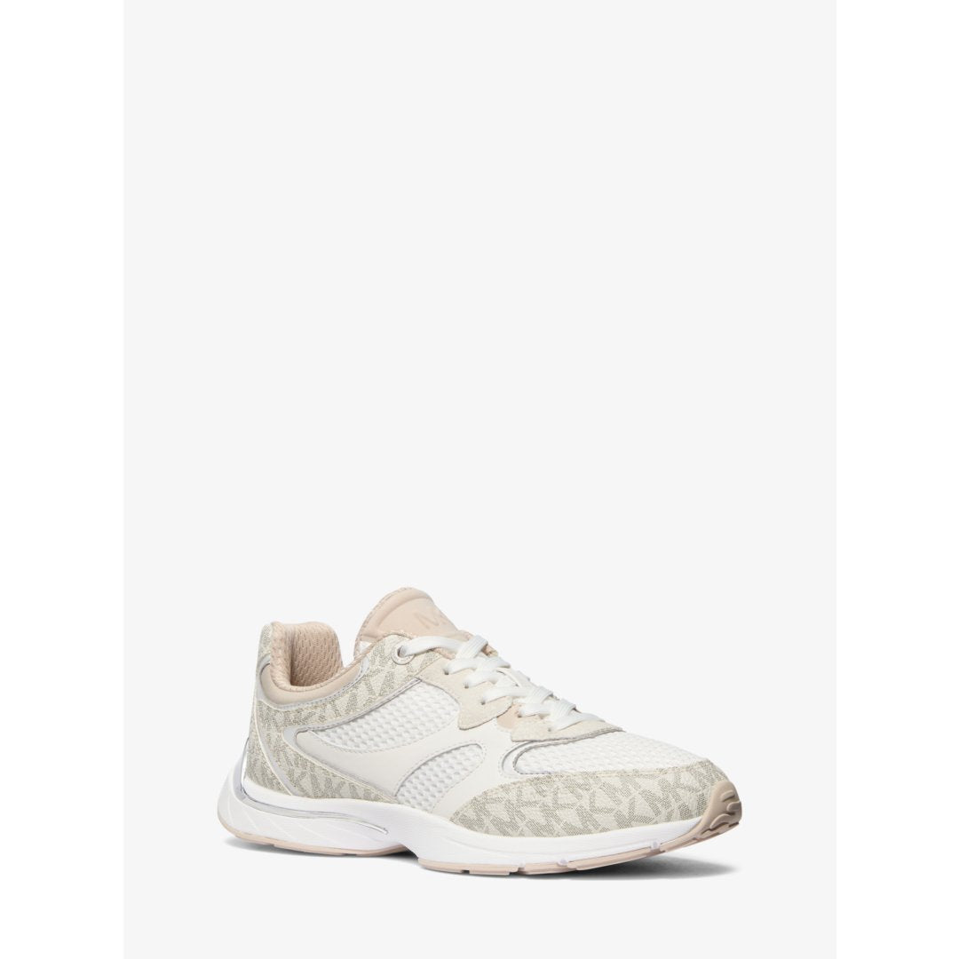 Michael Kors Riley Mixed-Media Trainer