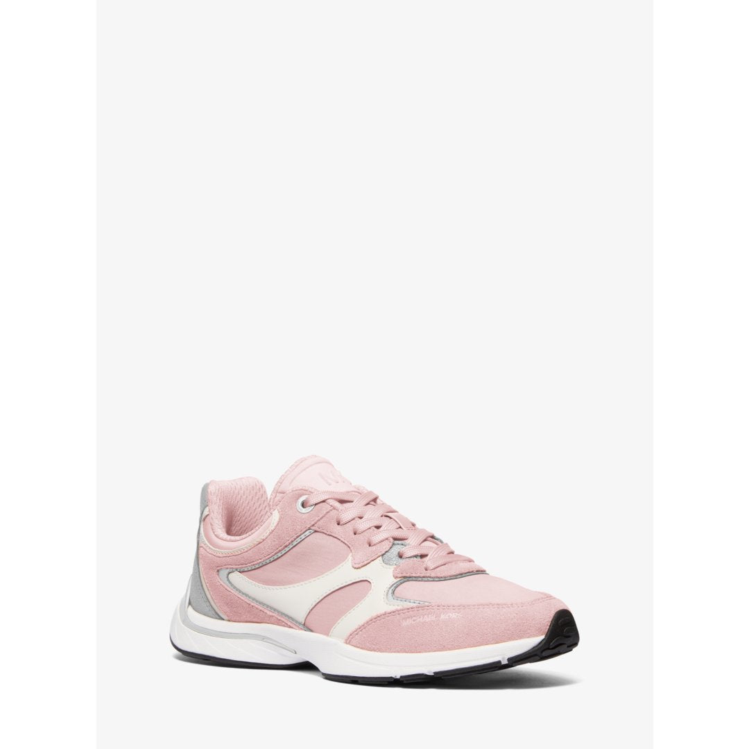 Michael Kors Riley Mixed-Media Trainer