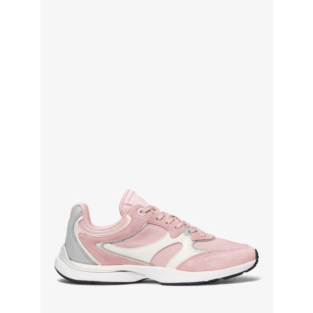 Michael Kors Riley Mixed-Media Trainer