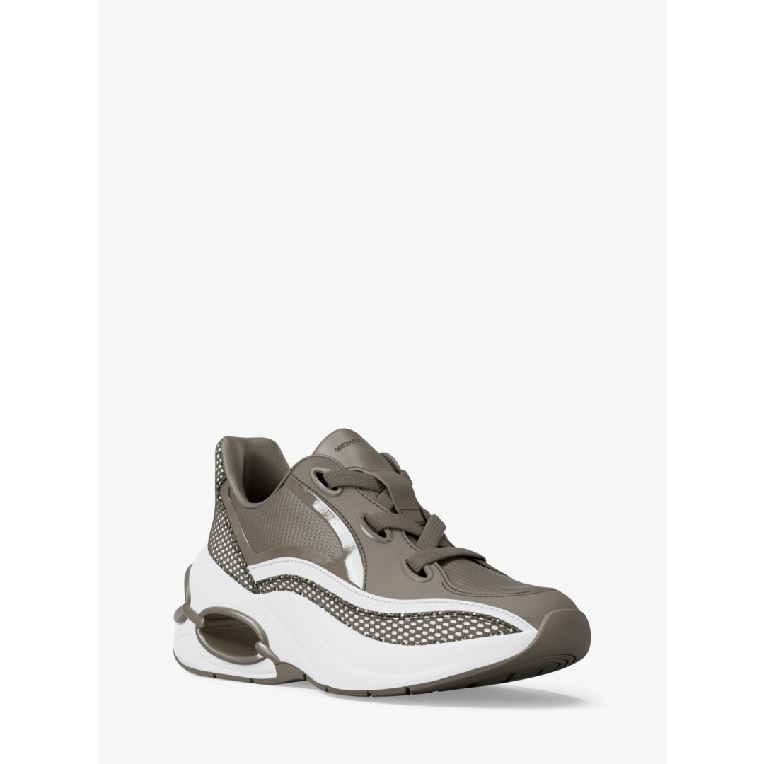 Michael Kors Toni Mixed-Media Sneaker