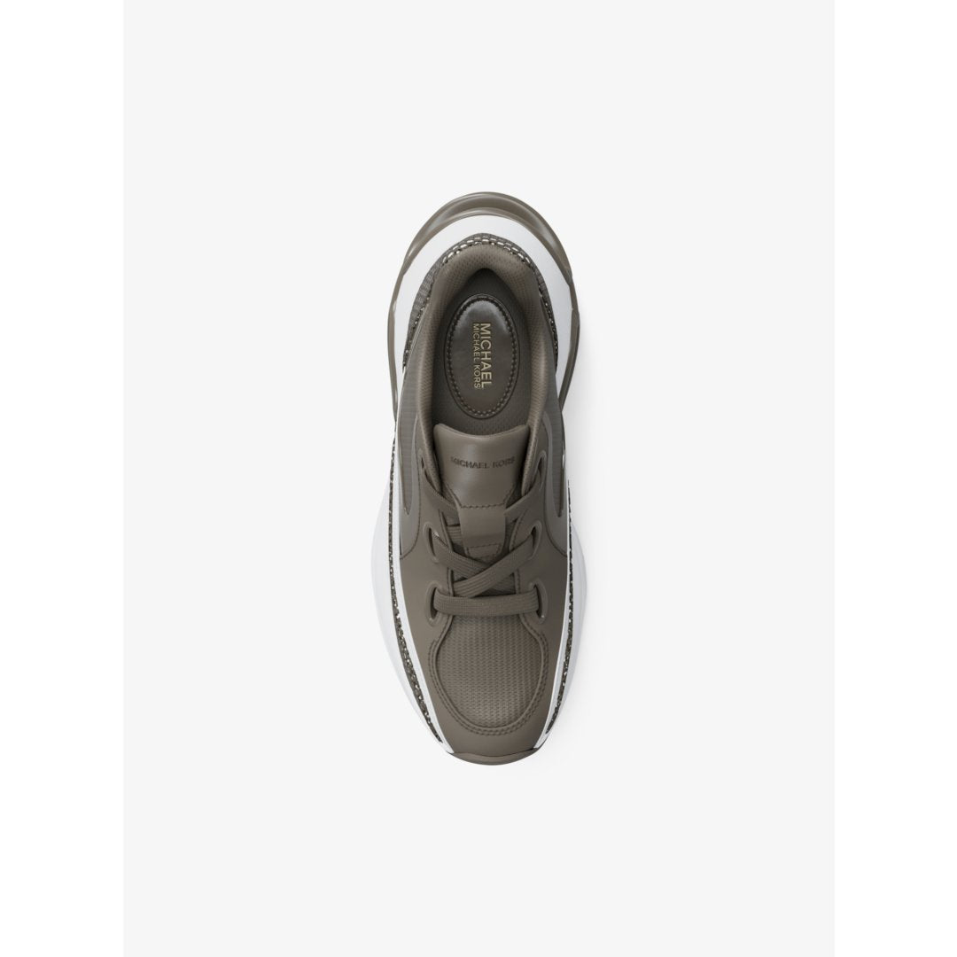 Michael Kors Toni Mixed-Media Sneaker