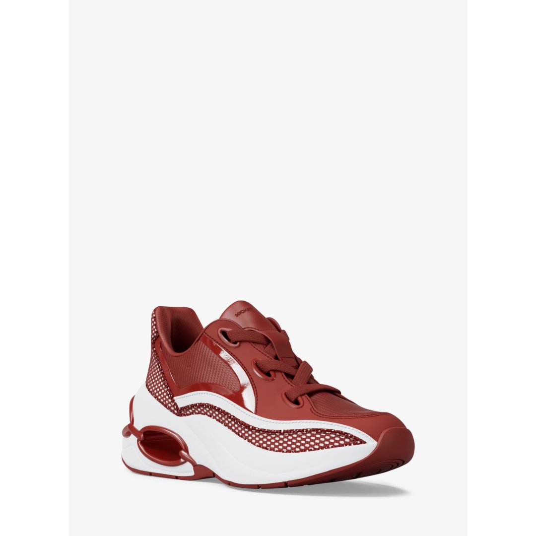 Michael Kors Toni Mixed-Media Sneaker