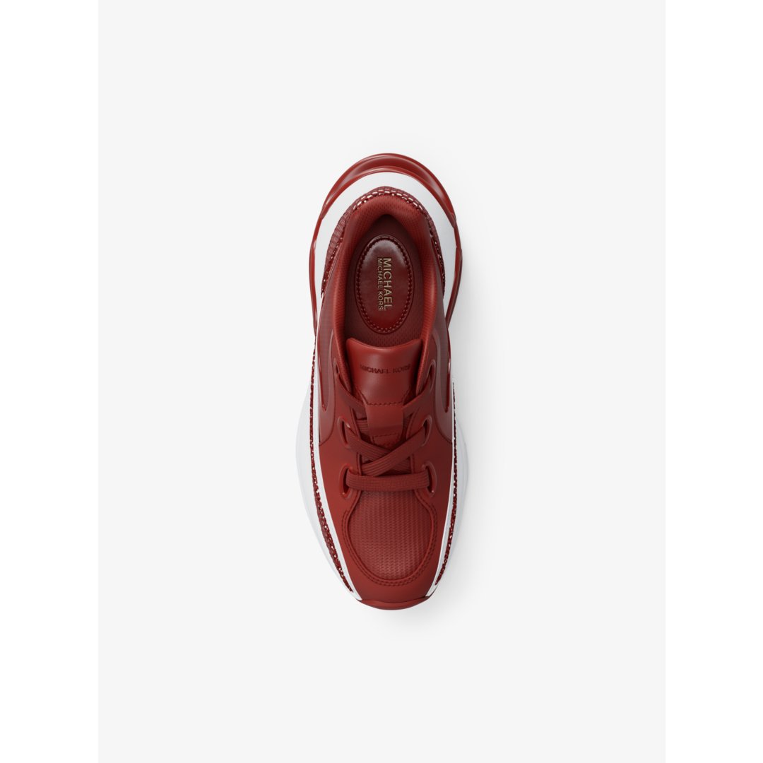Michael Kors Toni Mixed-Media Sneaker