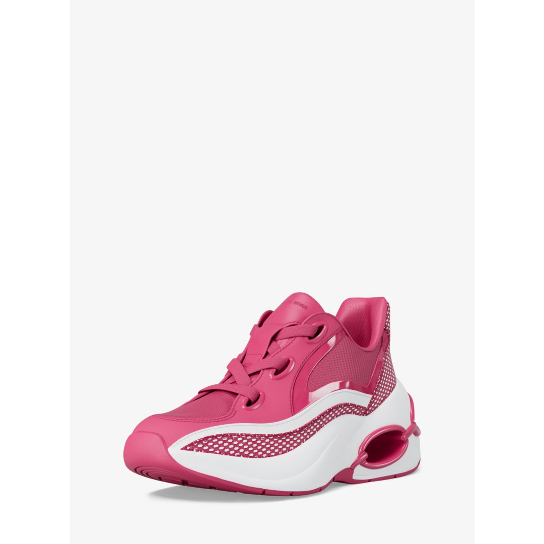 Michael Kors Toni Mixed-Media Sneaker