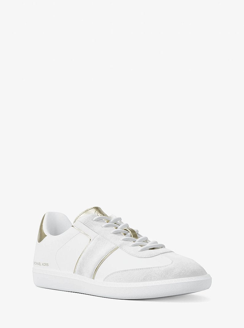 Michael Kors Jovie Leather Sneaker OPWHT MULTI