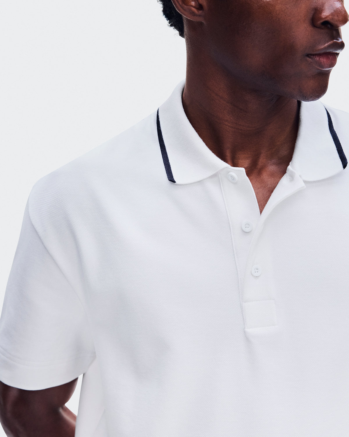 On Courtside Polo All White