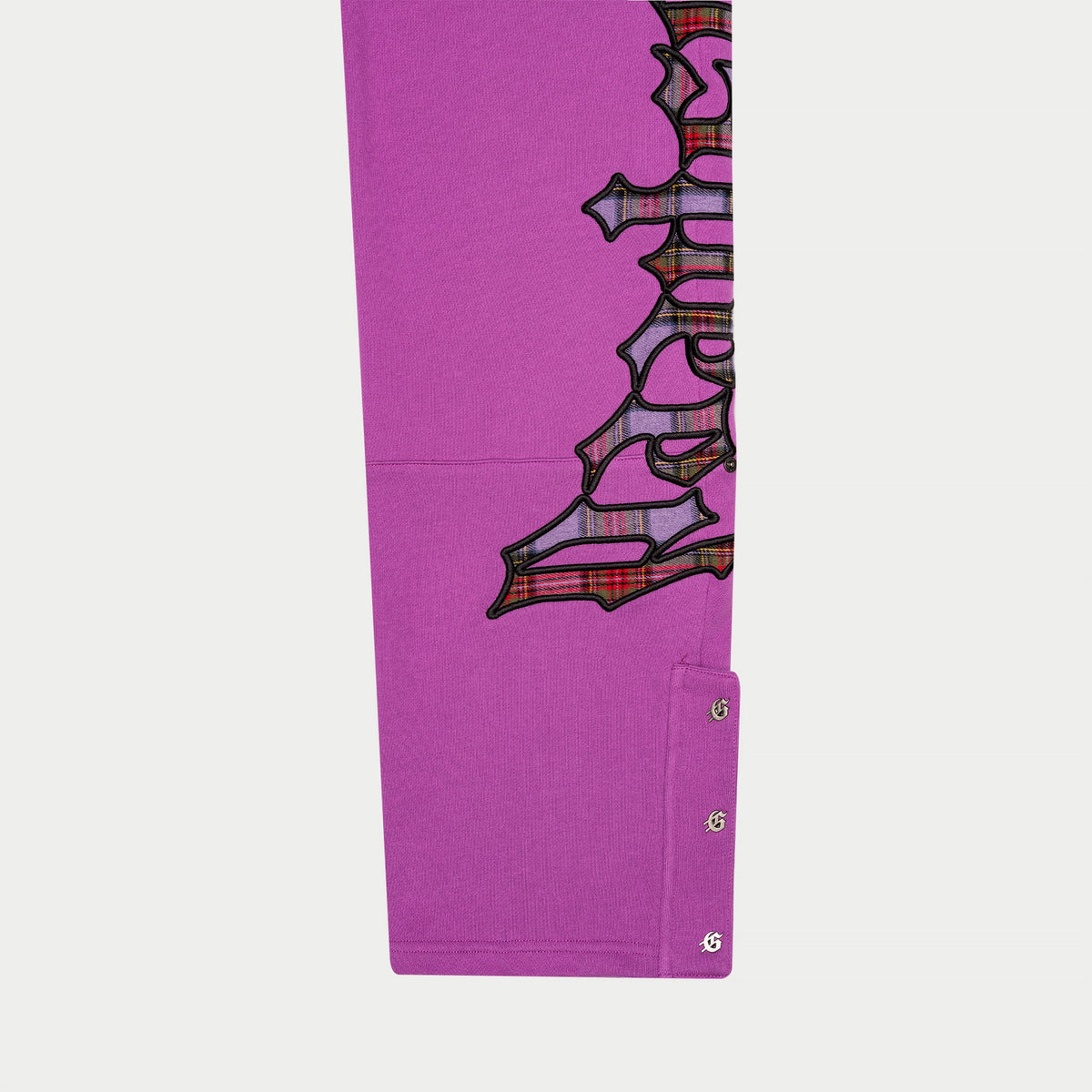 Godspeed Og Logo Sweatsuit (Pink Plaid)