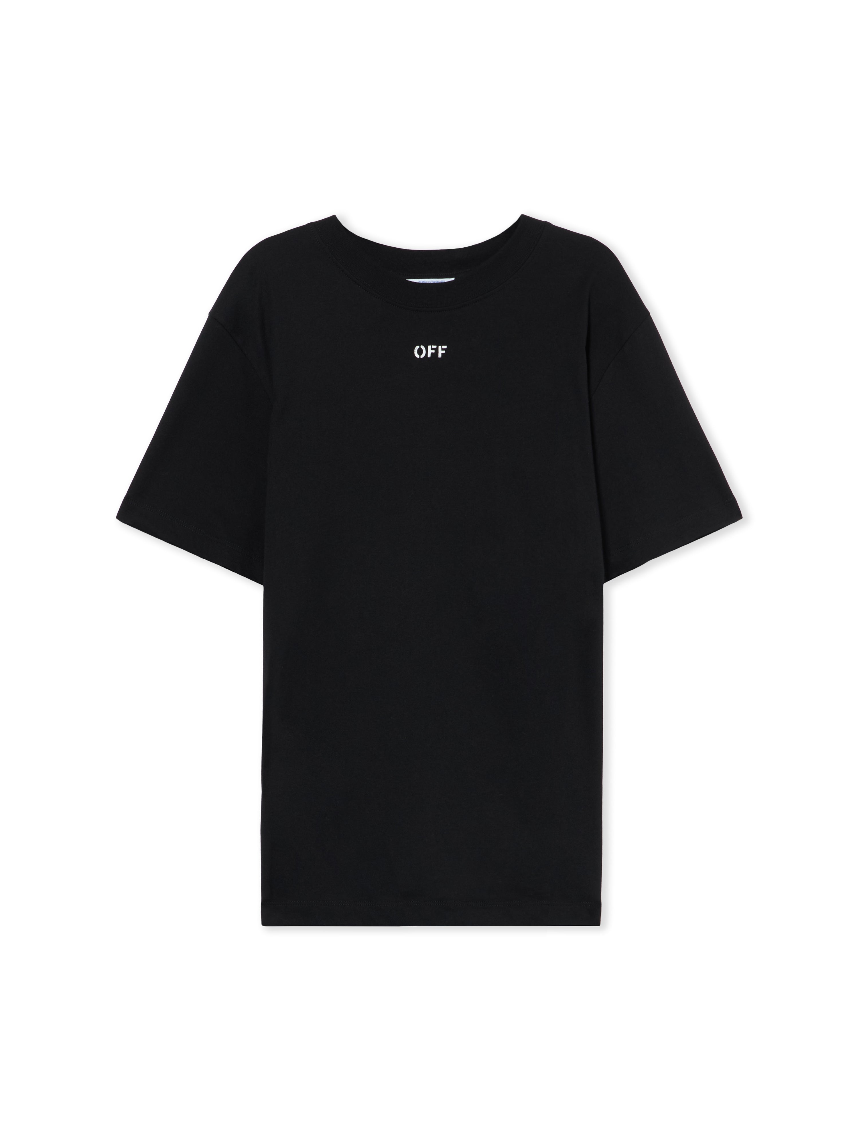Off-White Stitch Arrangement Slim Tshirt Black