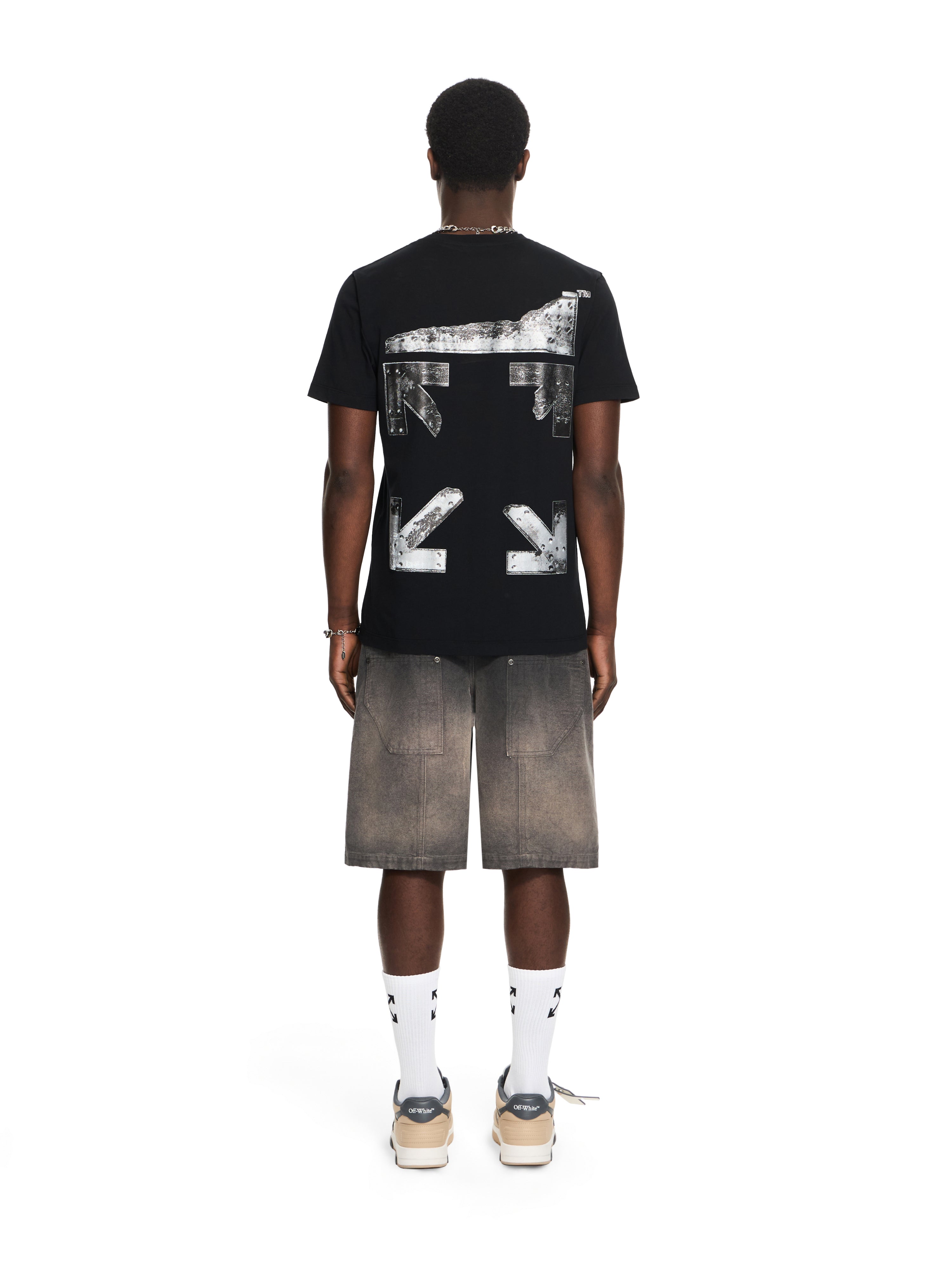 Off-White Metal Arrow Slim Tshirt Black
