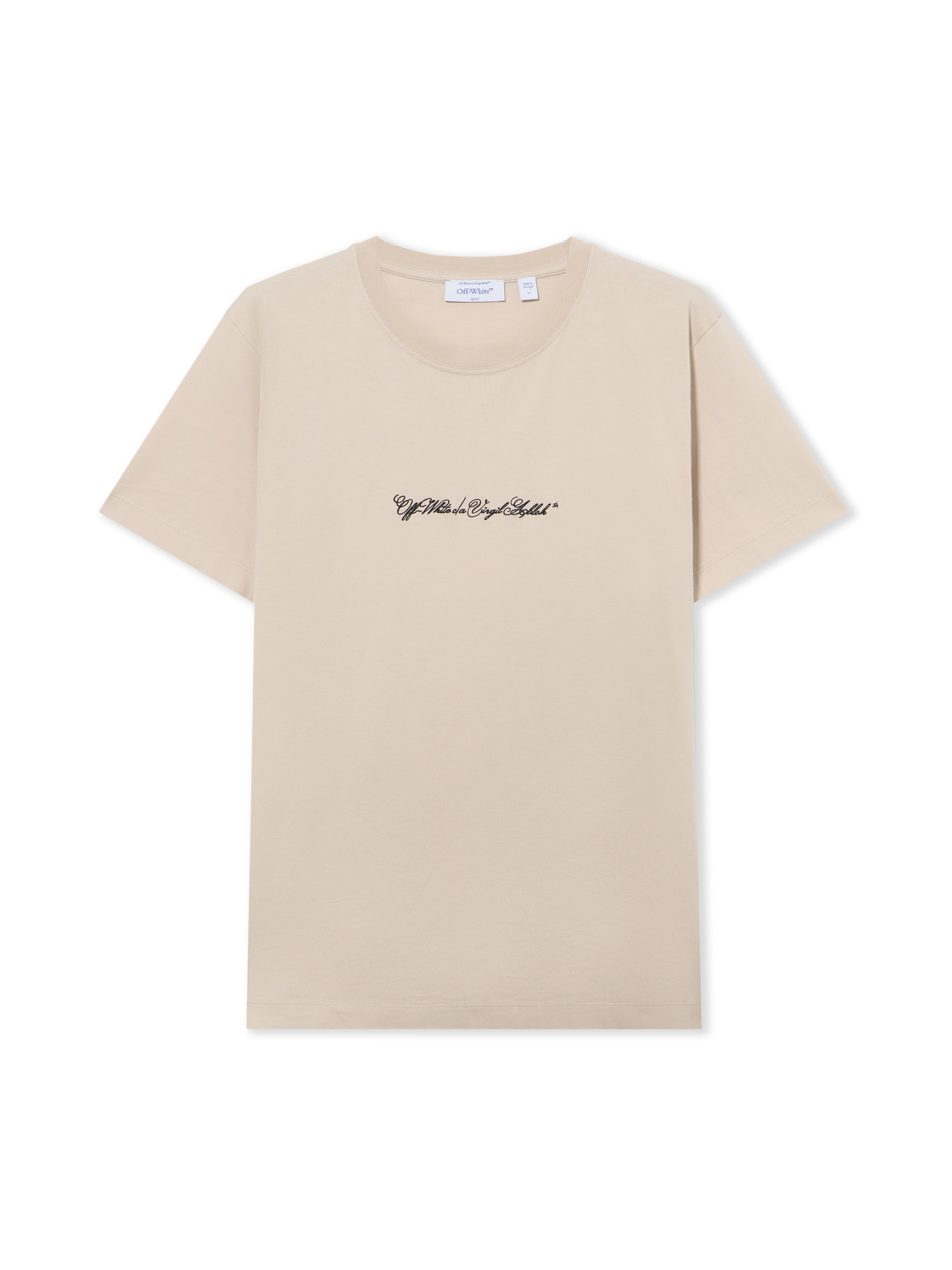 Off-White Script Arrow Slim Tshirt Grey