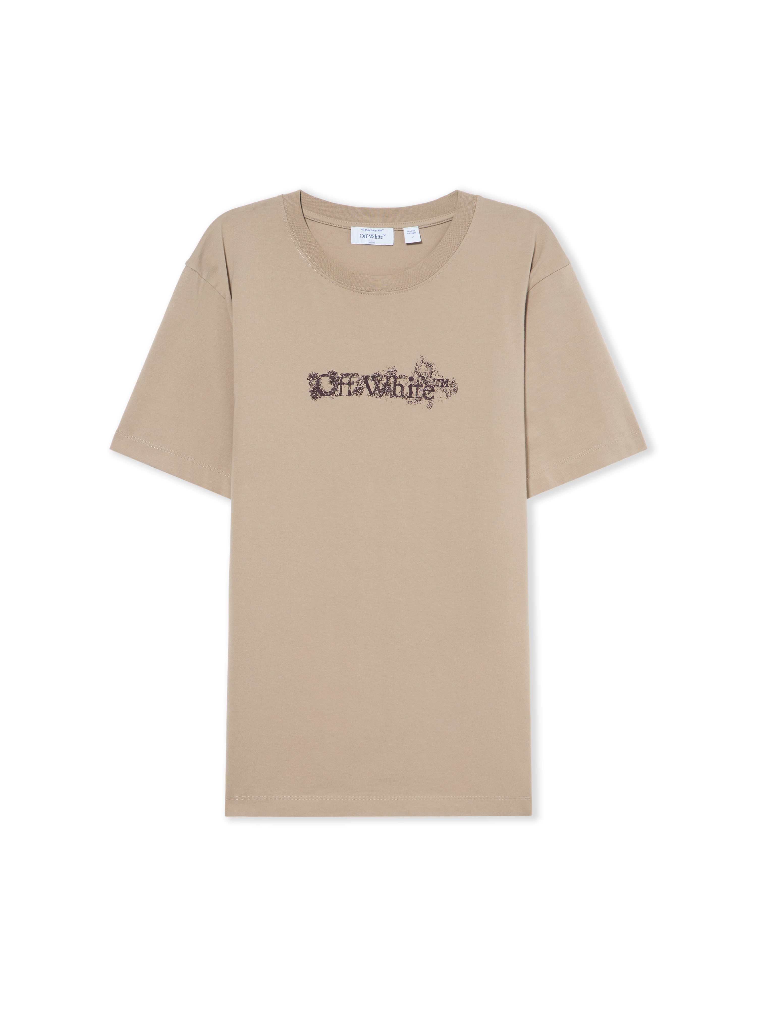 Off-White Heraldic Arrow Slim Tshirt Black Fade