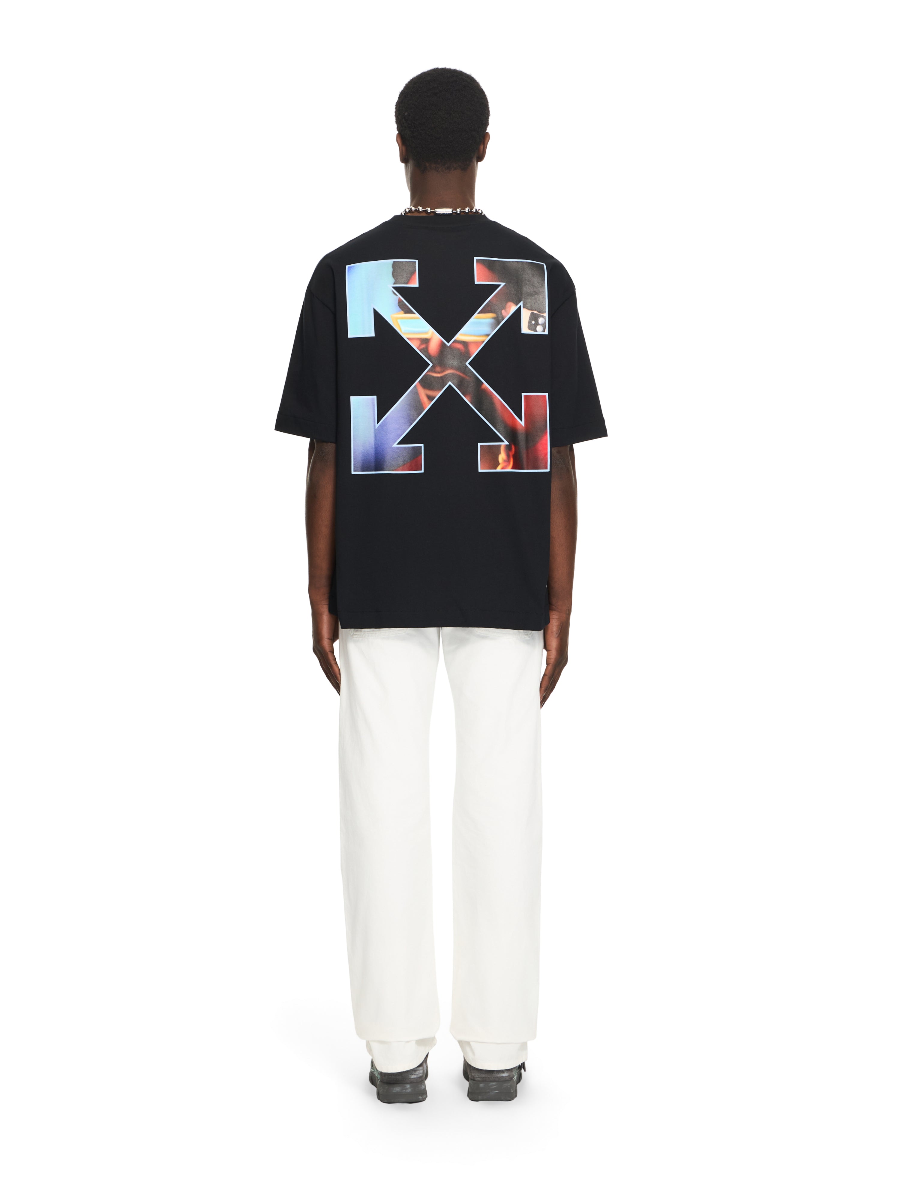 Off-White Barber Arrow Skate Tshirt Black