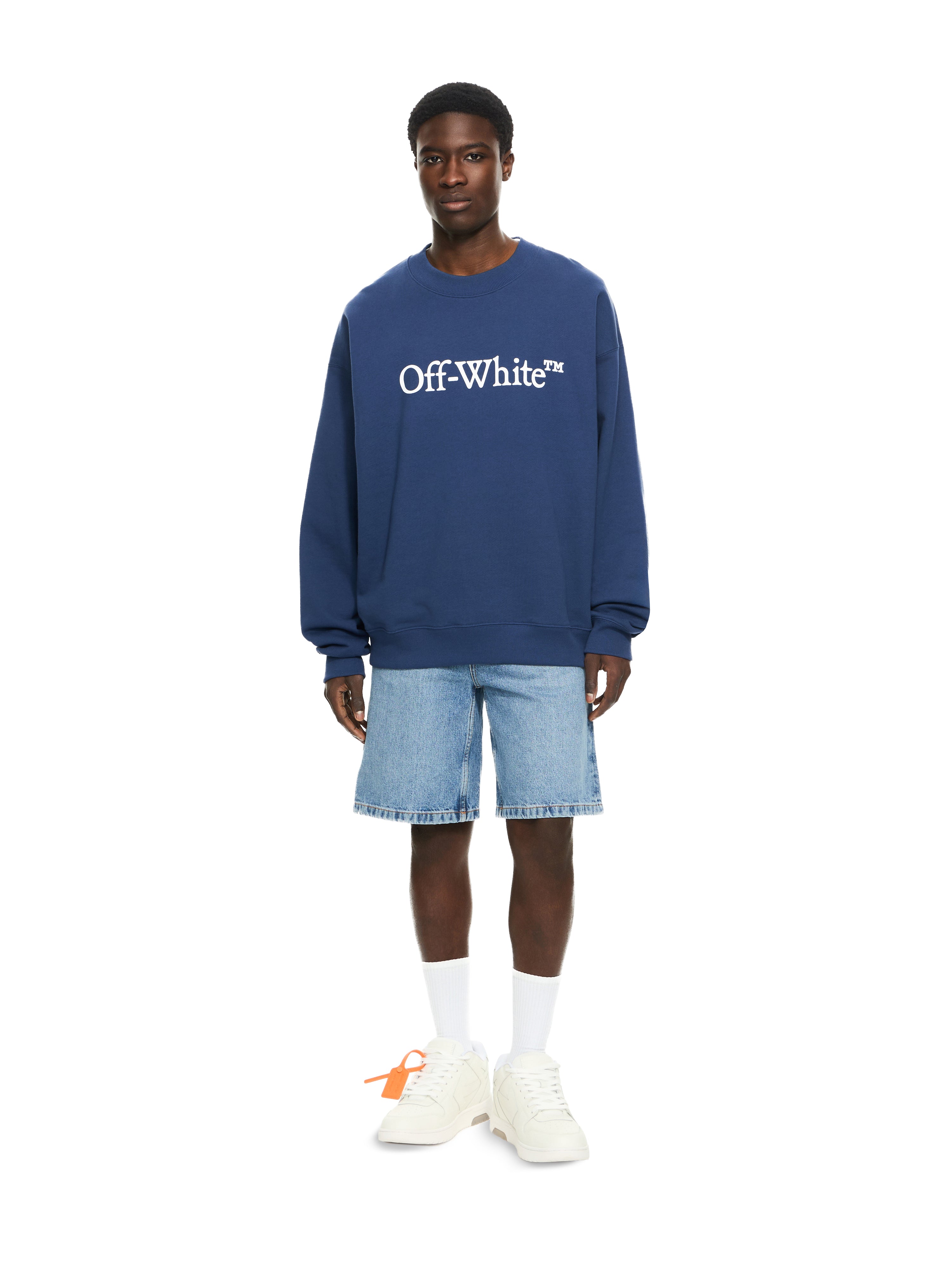 Off-White Bookish Skate Sweatshirt Blue
