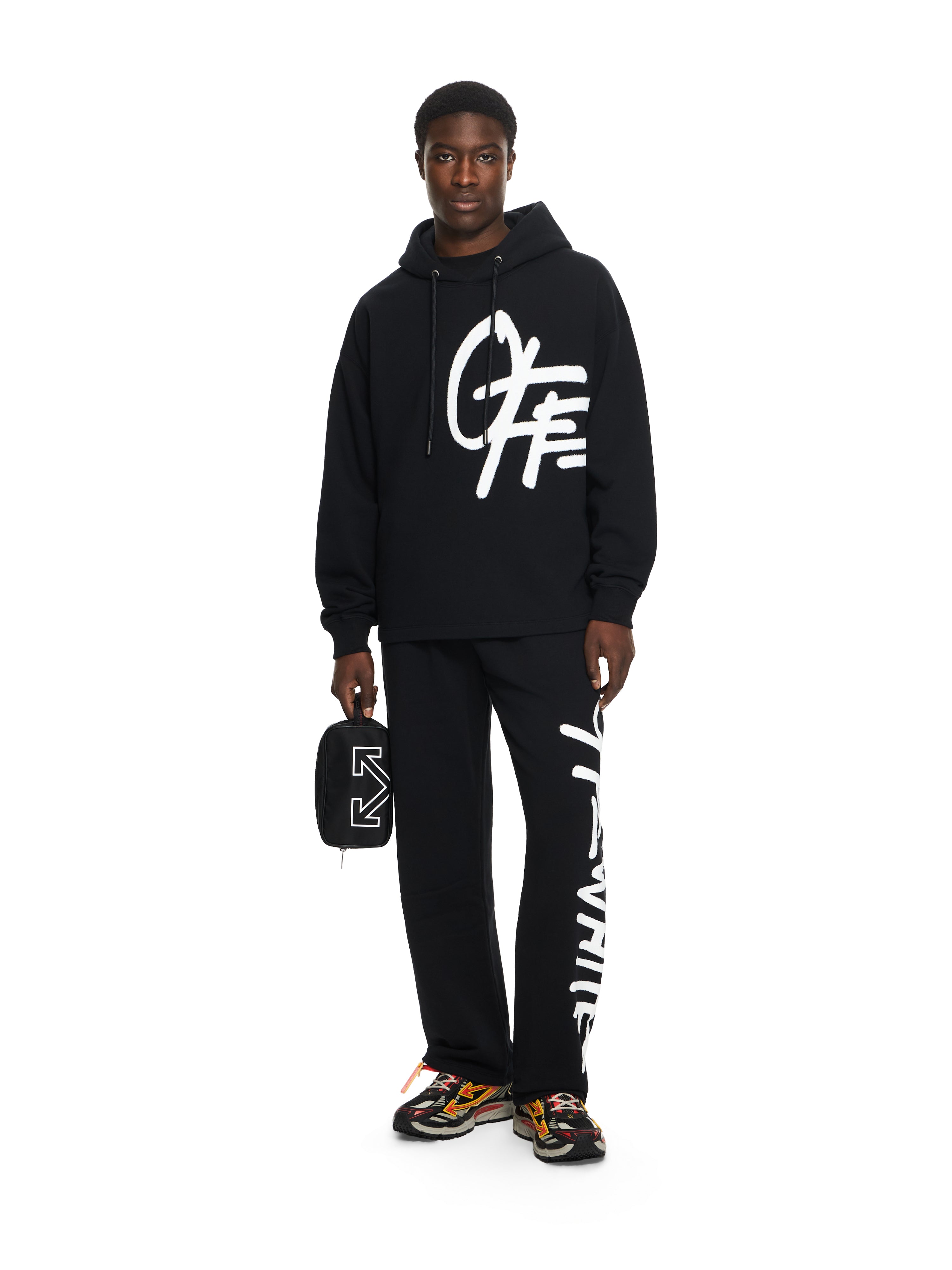 Off-White Spray Logo Sweatpant Black