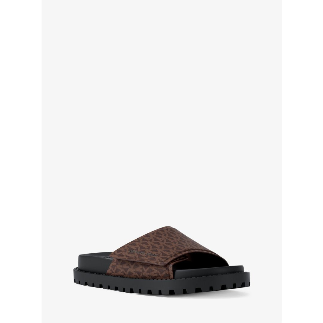 Michael Kors Luka Signature Logo Slide Sandal