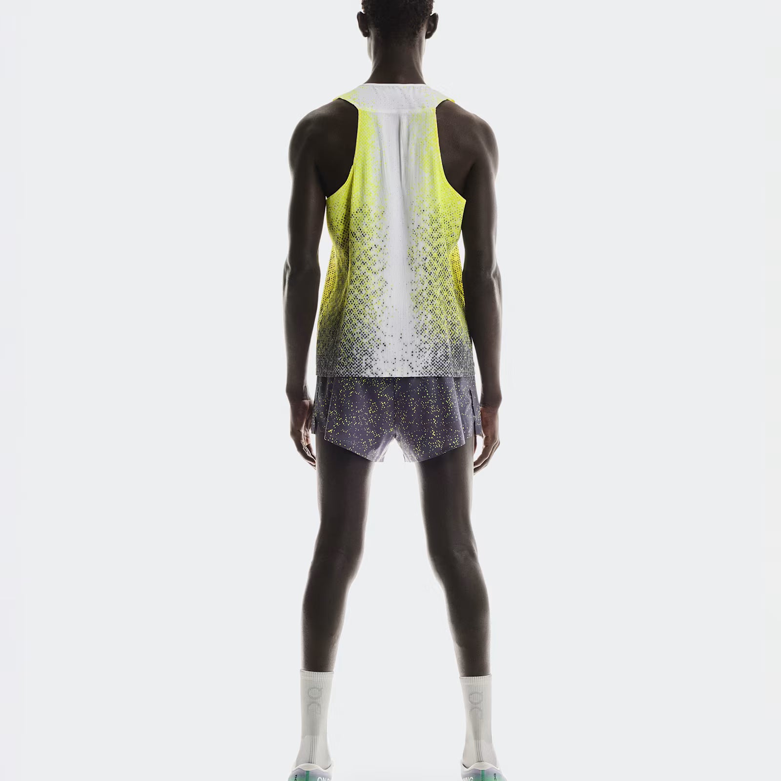 On Race Singlet Lime