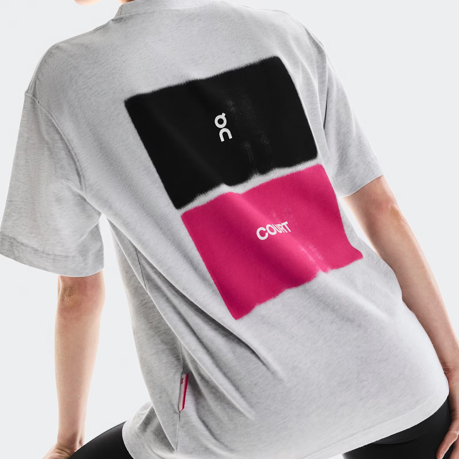 On Club-T Court Heather Gray | Pink (Women'S)