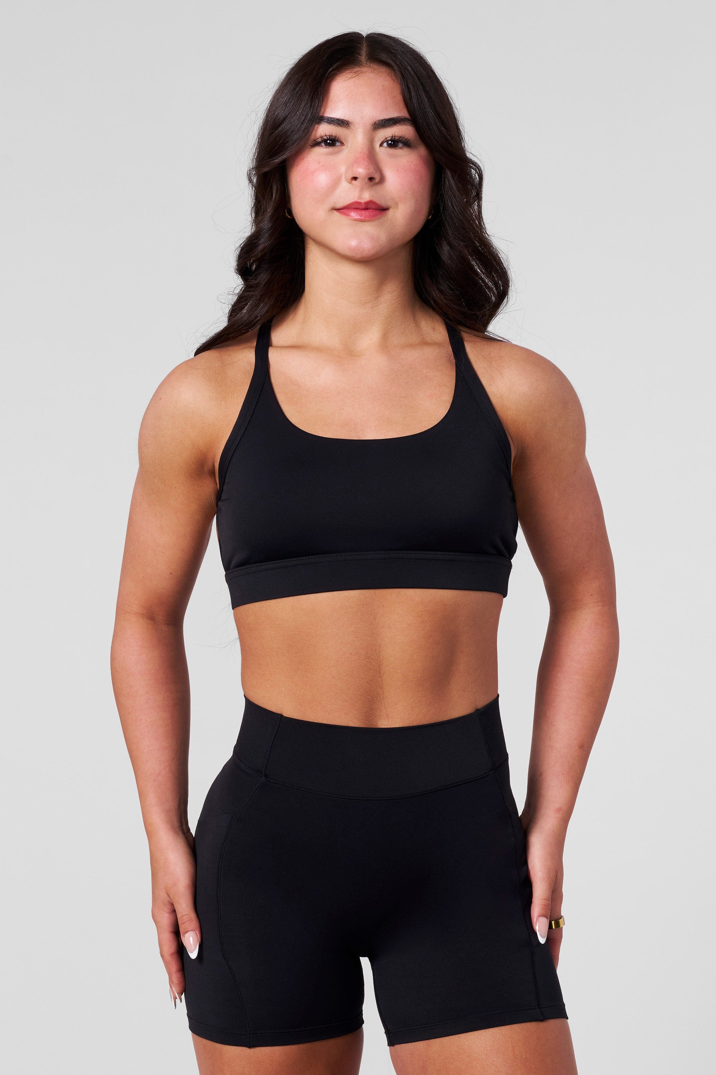 YoungLA W362 Nova sports Bra Black