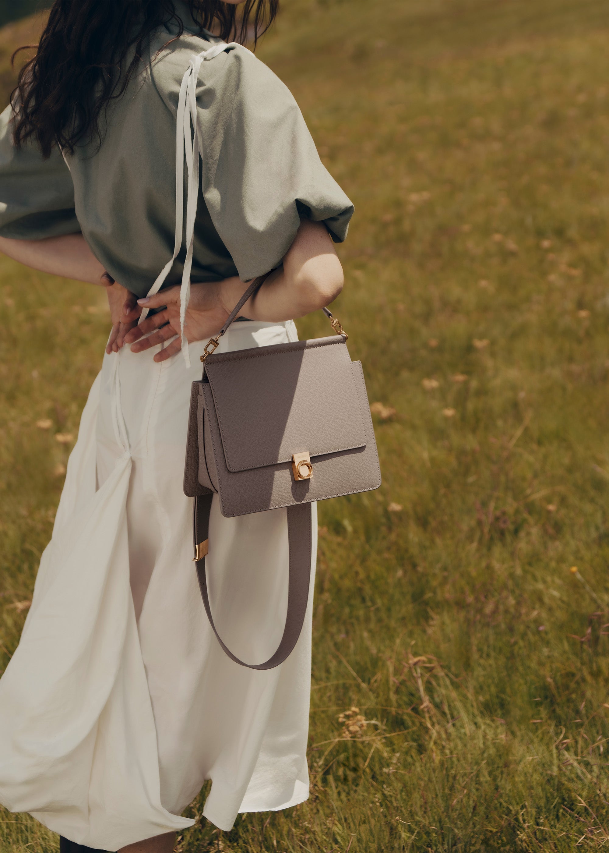 Polene Numero Sept Textured Taupe