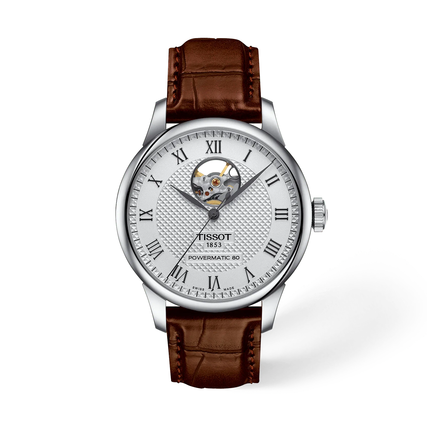 Seiko Tissot Le Locle Open Heart 39.3Mm T0064071603301