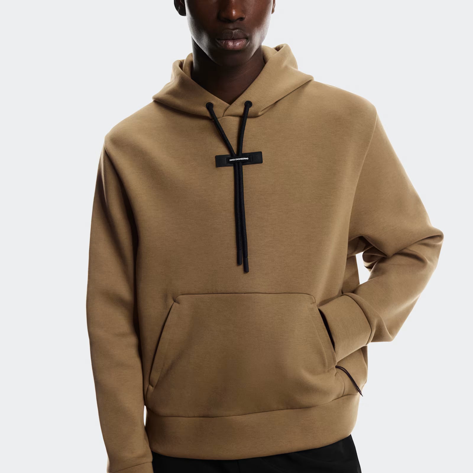 On Focus Tech Hoodie Nutmeg