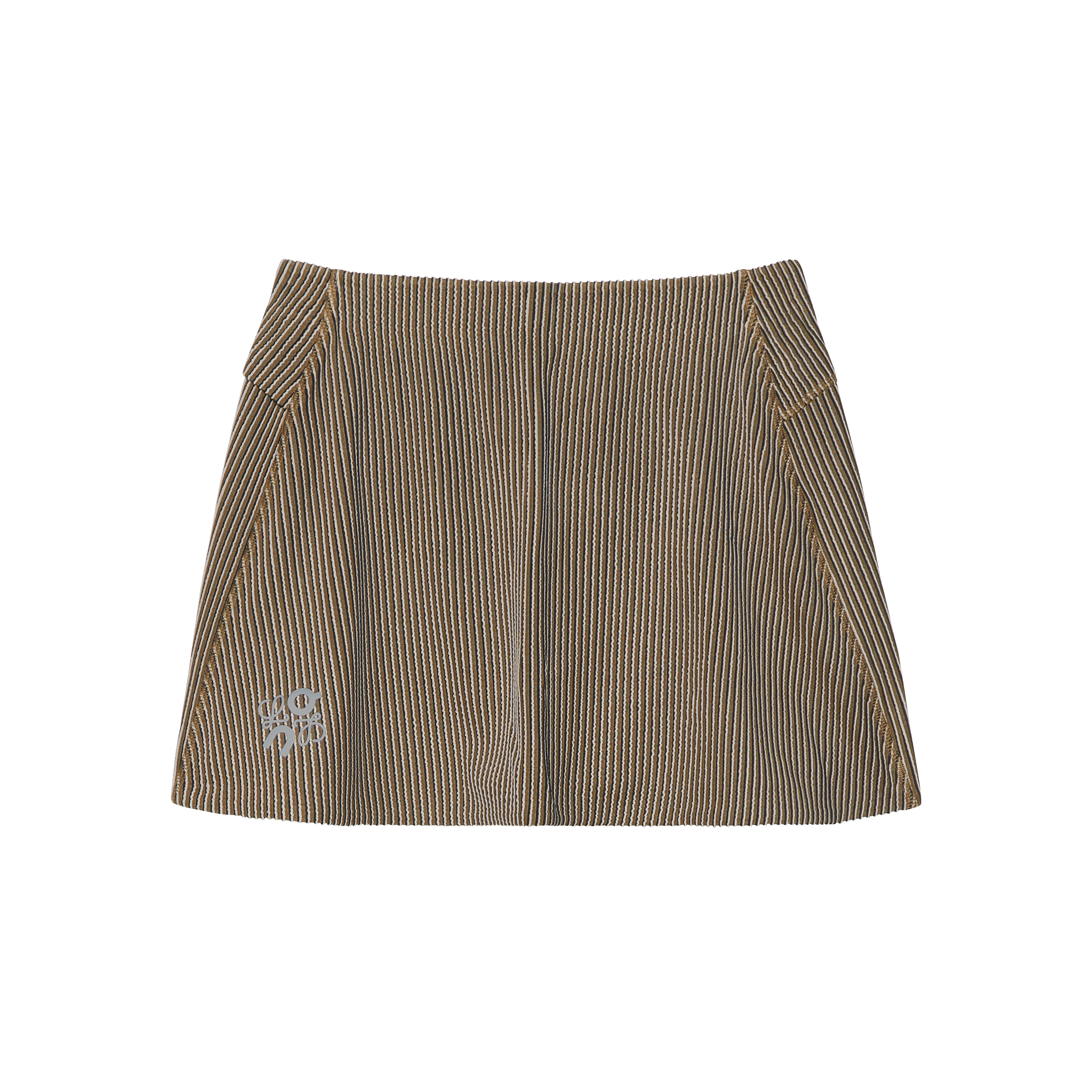 On Ribbed Skirt Loewe Brown | Pink (Women'S)