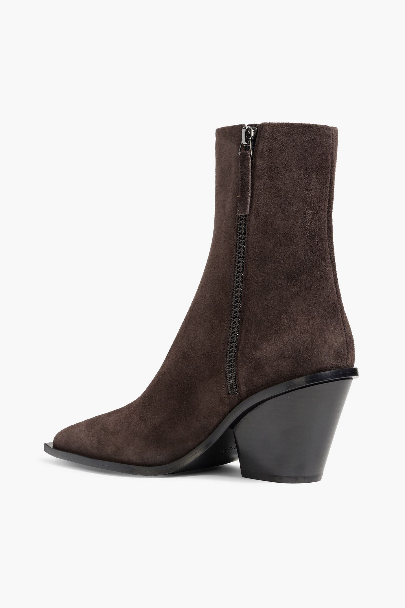 A.Emery Odin Suede Ankle Boots Chocolate Women's