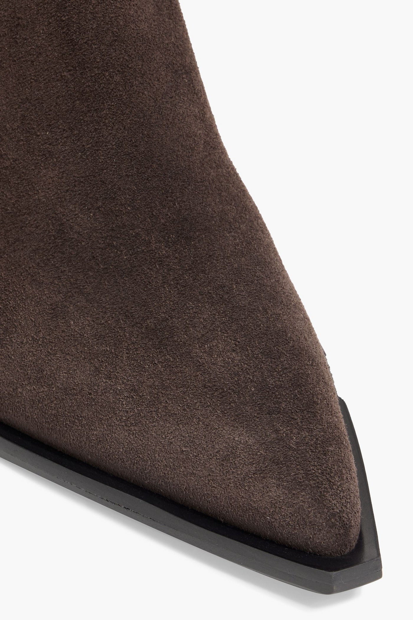 A.Emery Odin Suede Ankle Boots Chocolate Women's