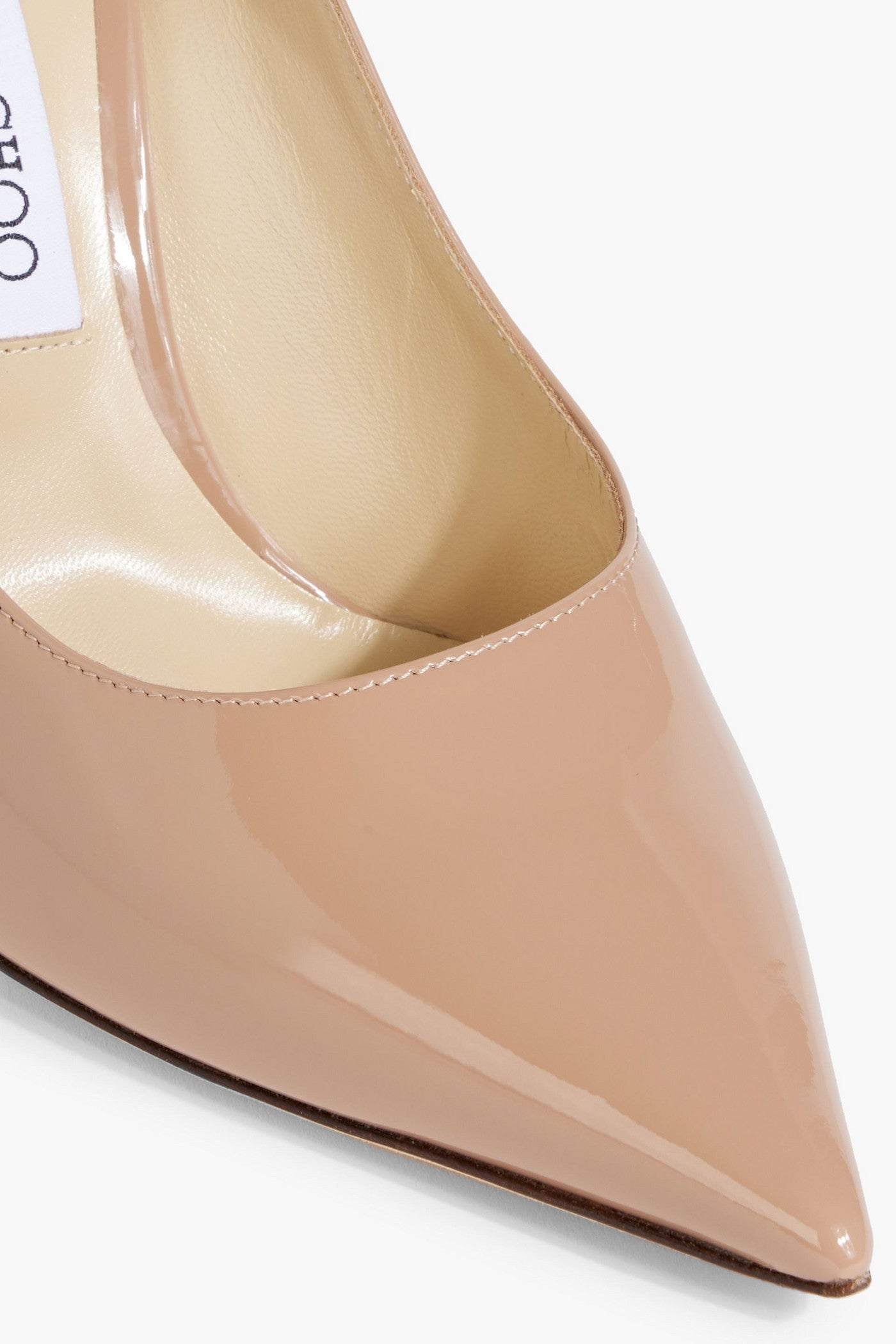 Jimmy Choo Love 100 Patent-Leather Pumps Neutral Women's