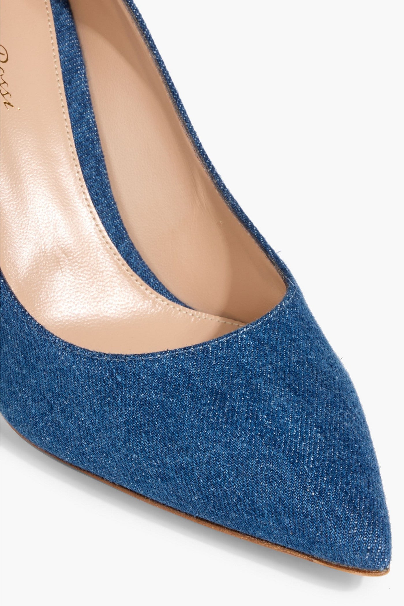 Gianvito Rossi Gianvito 85 Denim Pumps Mid Denim Women's
