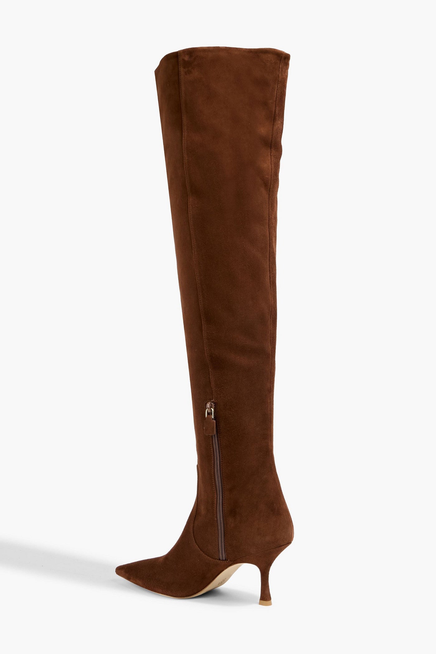 Stuart Weitzman Naomi 75 Suede Over-The-Knee Boots Brown Women's