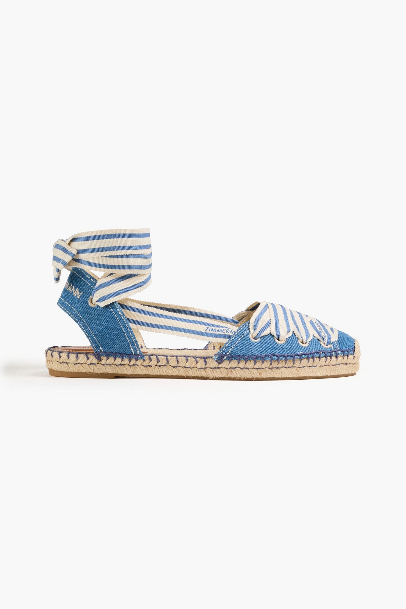 Zimmermann Denim Espadrilles Mid Denim Women's