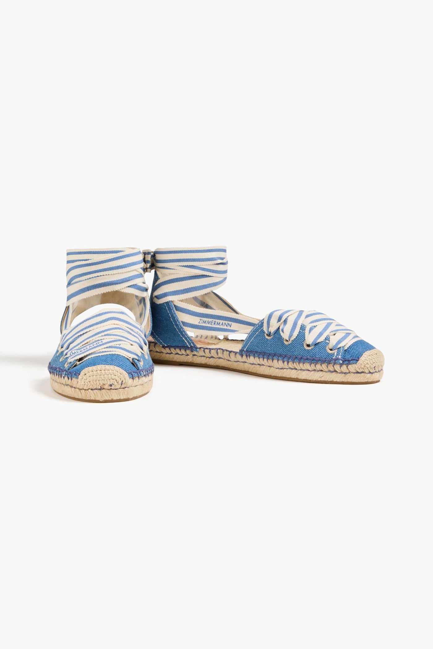 Zimmermann Denim Espadrilles Mid Denim Women's