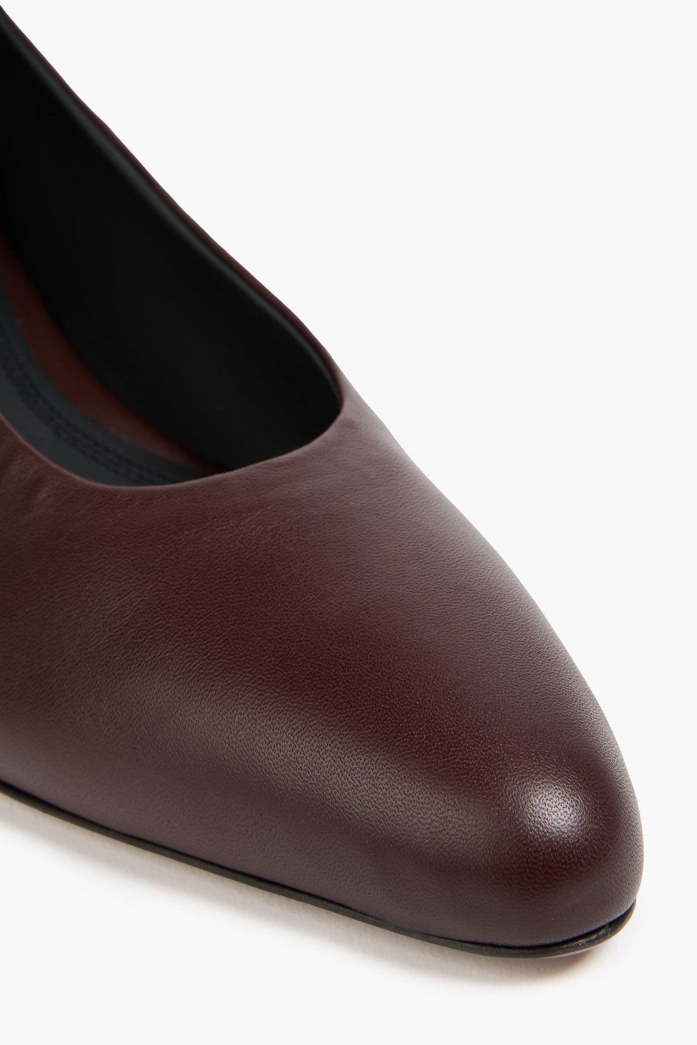 Neous Fera Leather Pumps Chocolate Women's