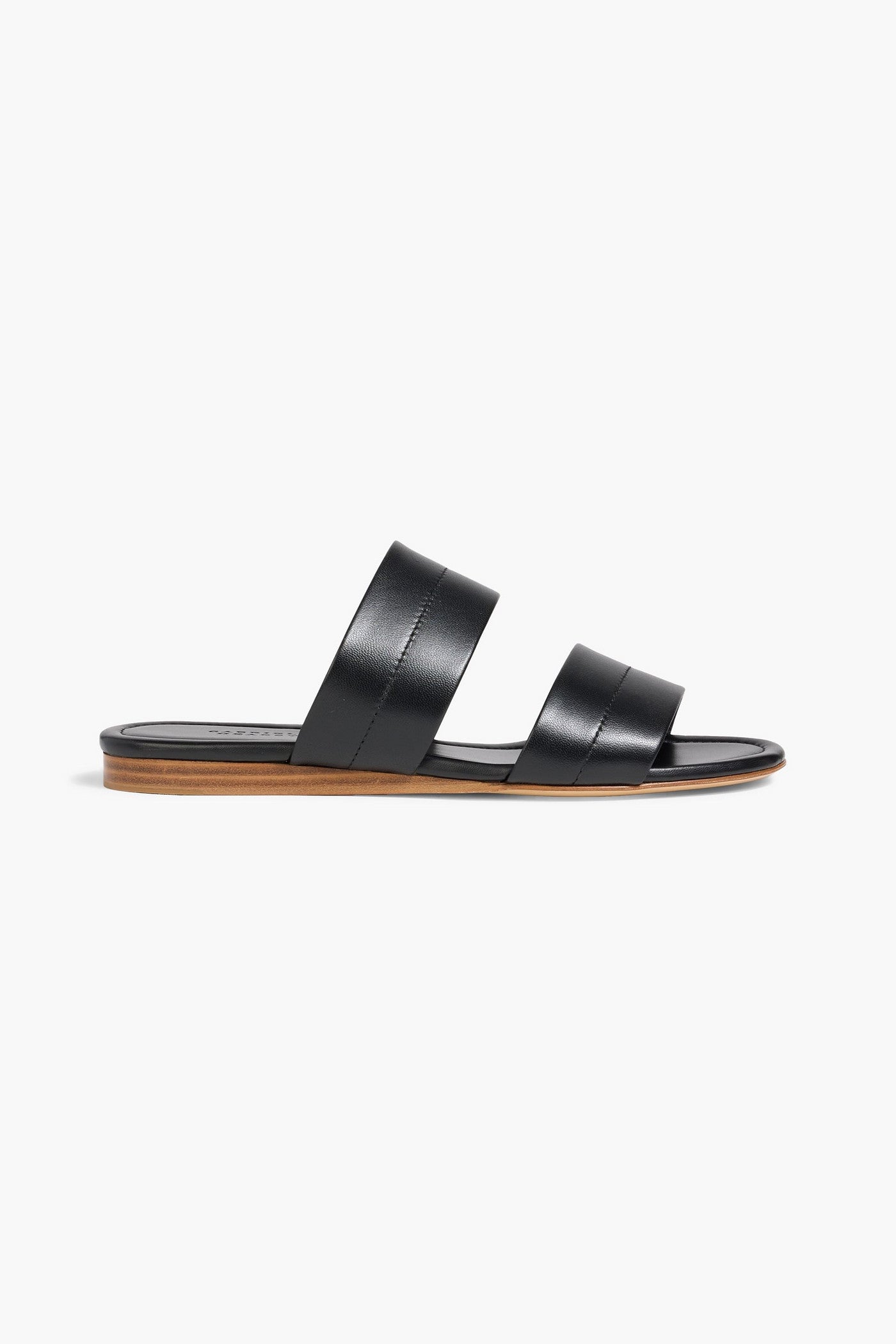 Gabriela Hearst Lora Leather Sandals Black Women's