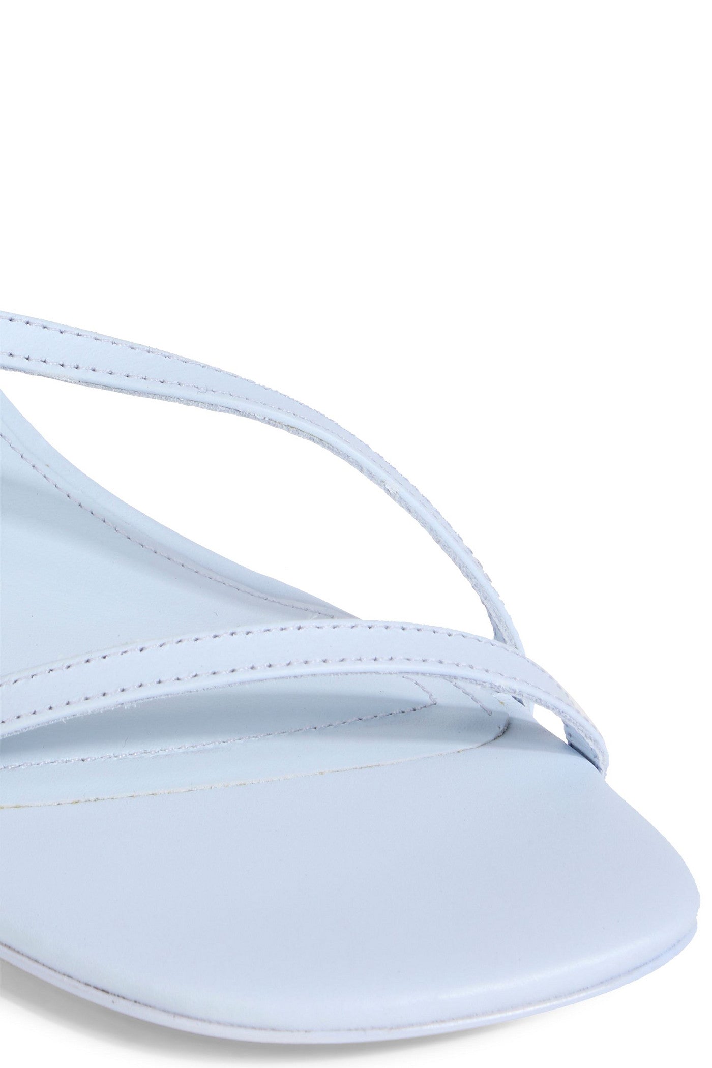Simkhai Cedonia Leather Slingback Sandals Sky Blue Women's