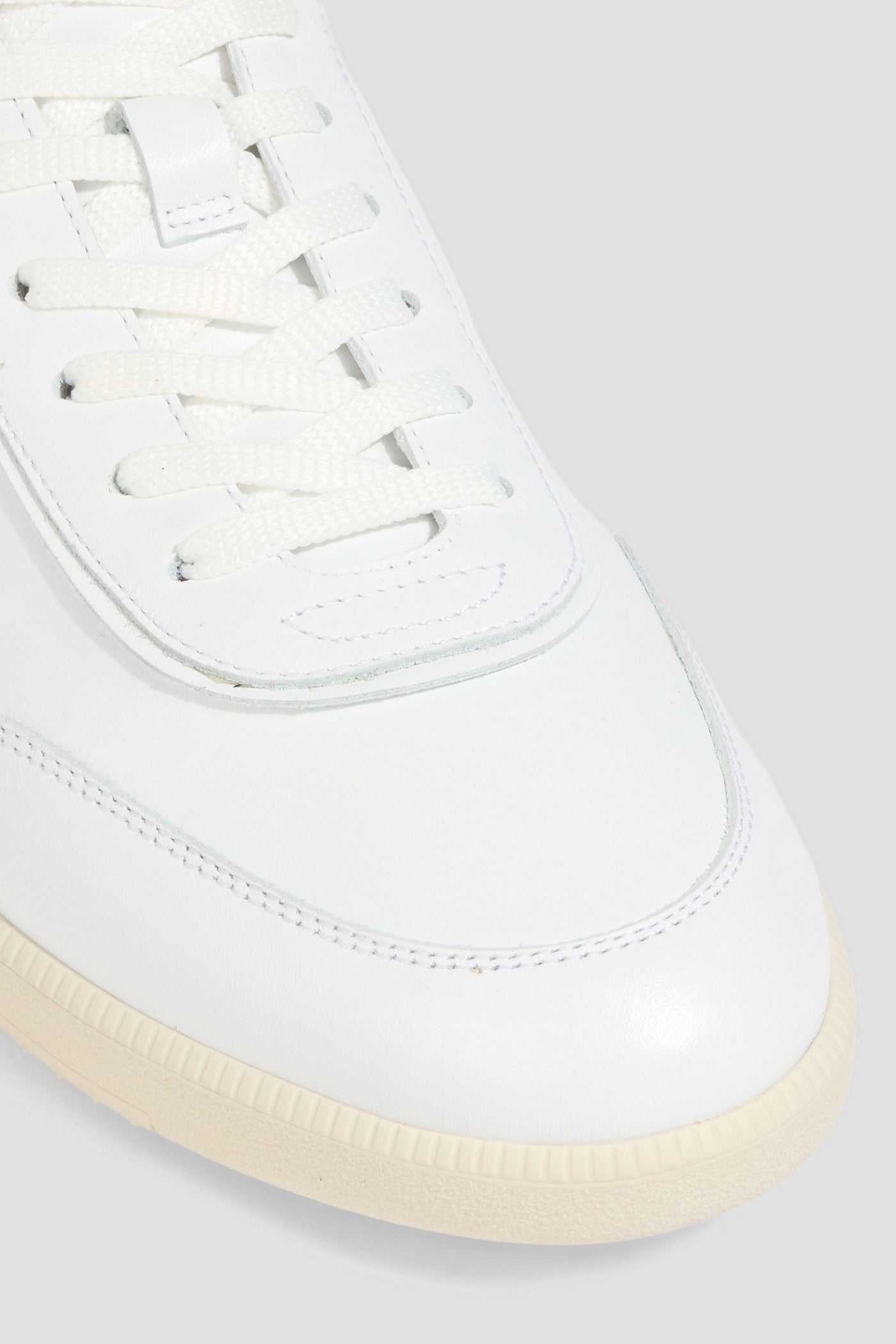 Tod's Leather High-Top Sneakers White