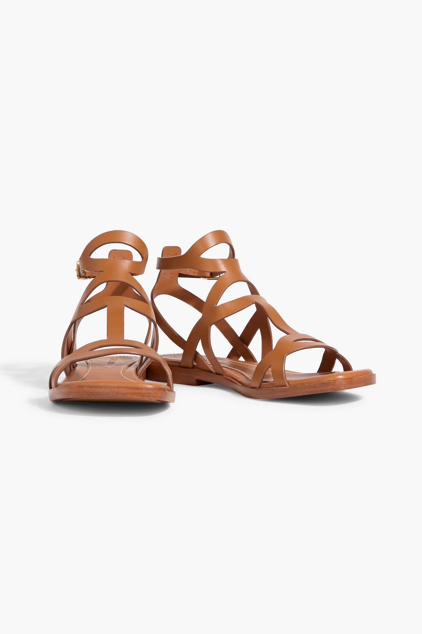 Zimmermann Leather Sandals Tan Women's