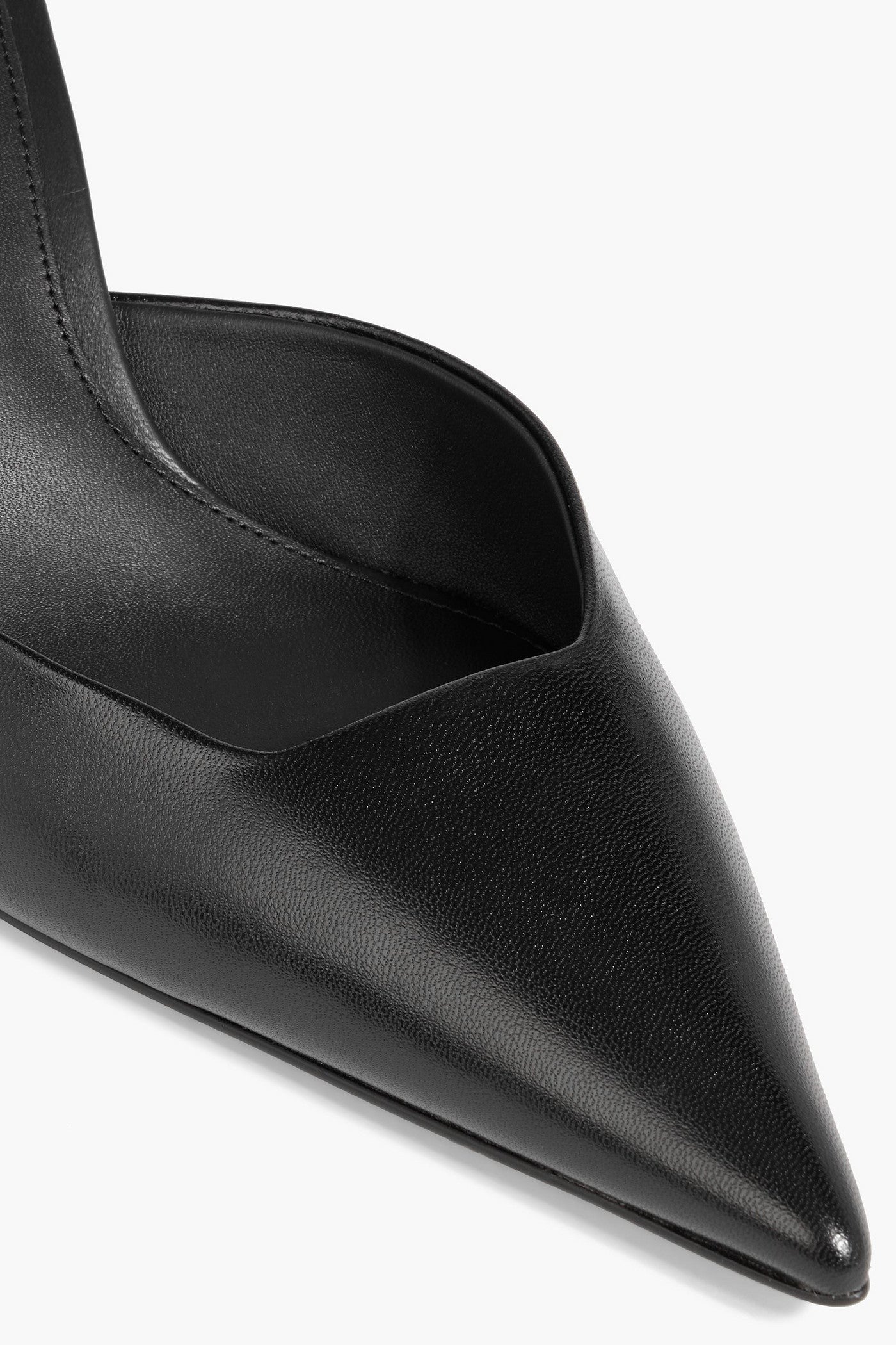 Cult Gaia Valez Leather Pumps Black Women's