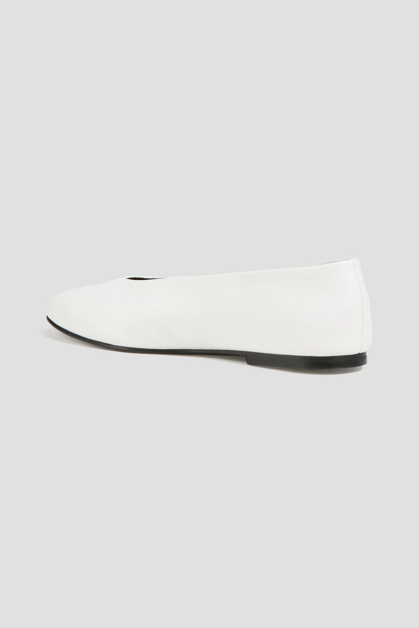 Tove Darcy Leather Ballet Flats White Women's