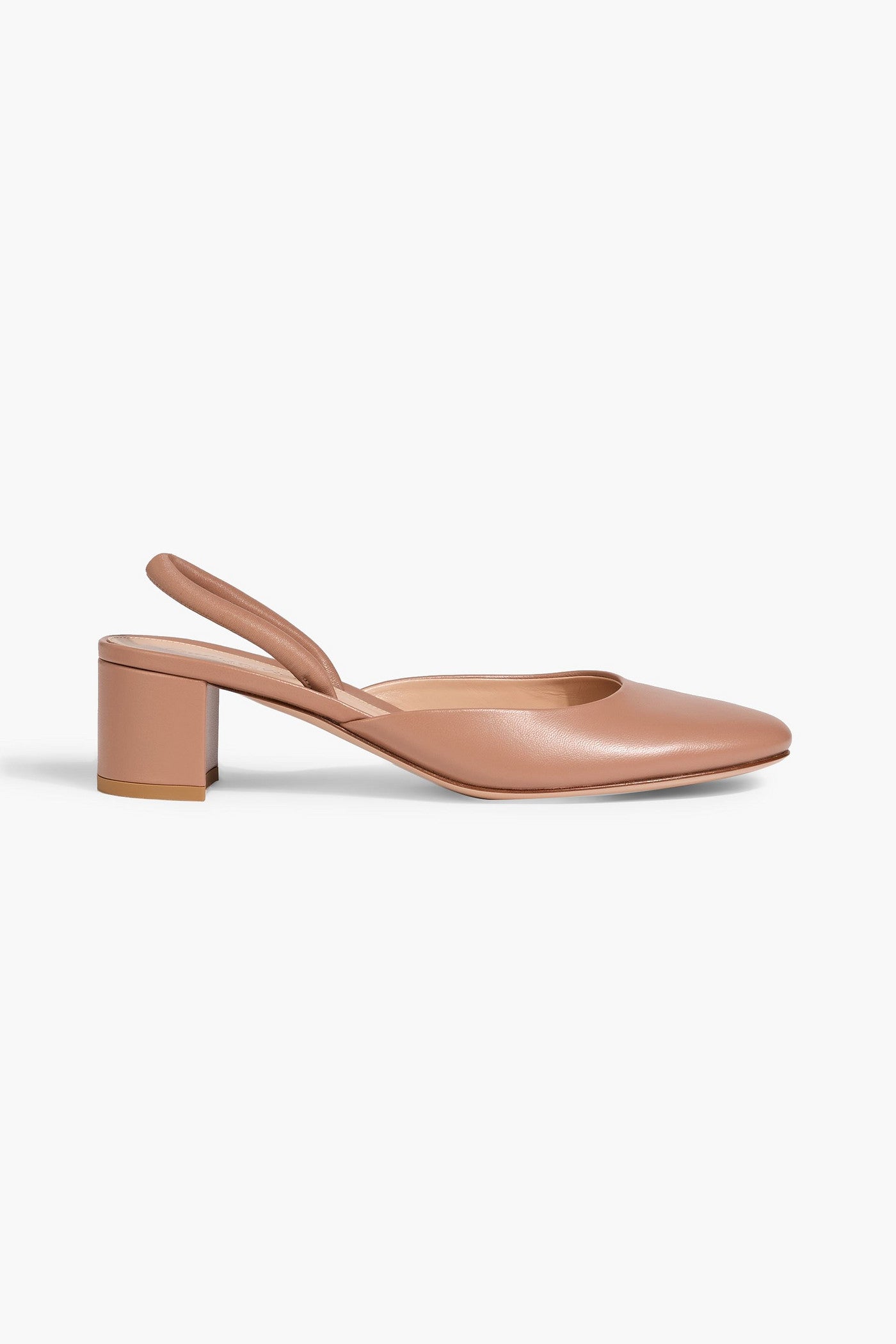 Gianvito Rossi Tivoli Leather Slingback Pumps Neutral Women's