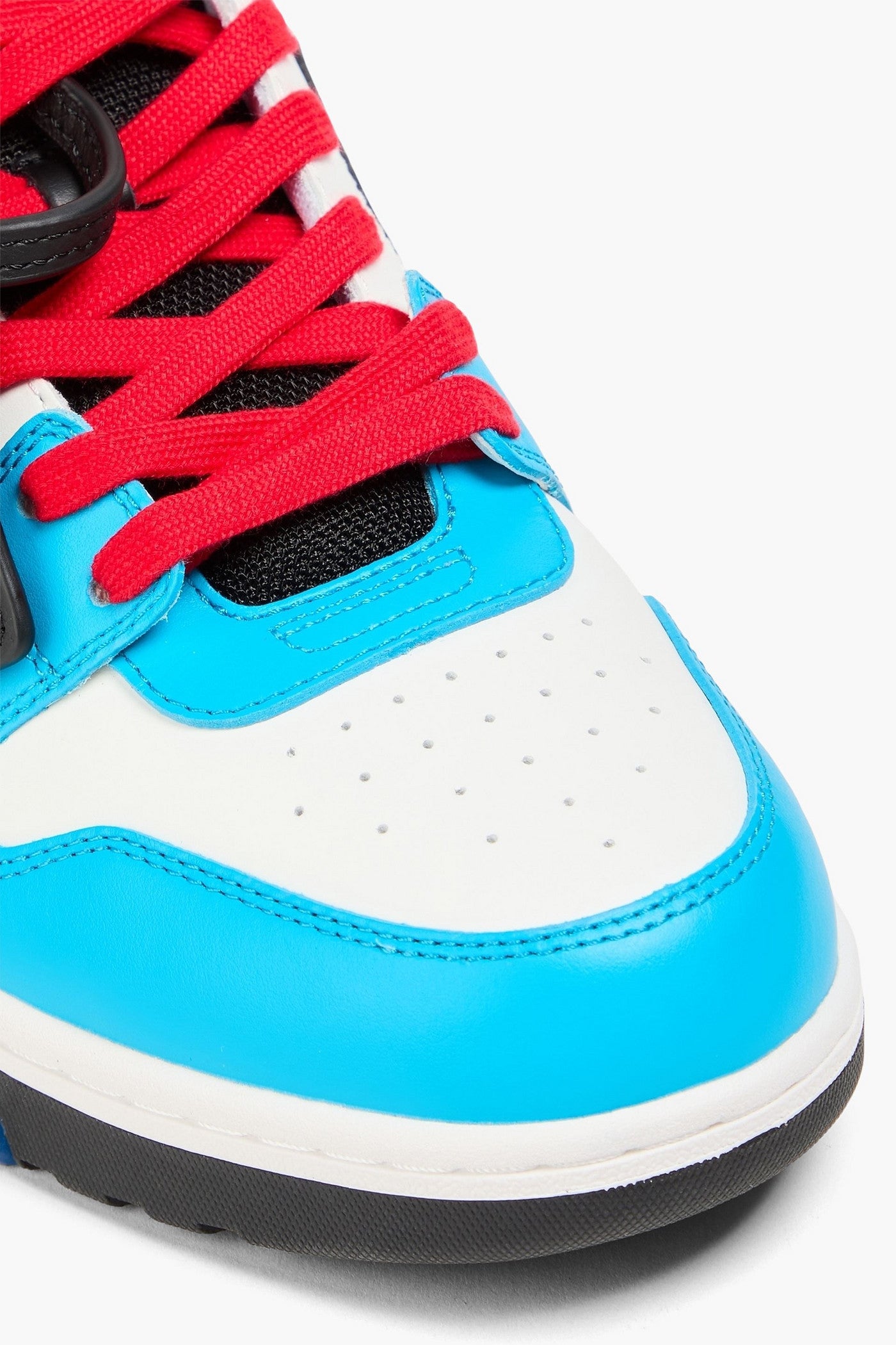 Off-White Out Of Office Leather Sneakers Azure