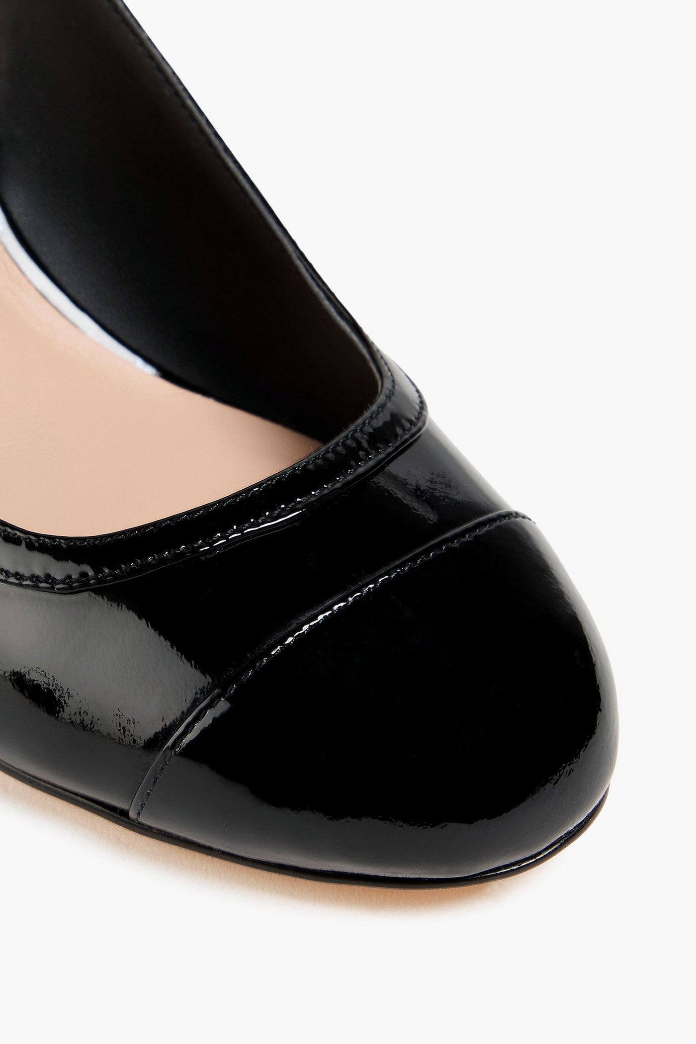 Stuart Weitzman Celina 60 Patent-Leather Slingback Pumps Black Women's