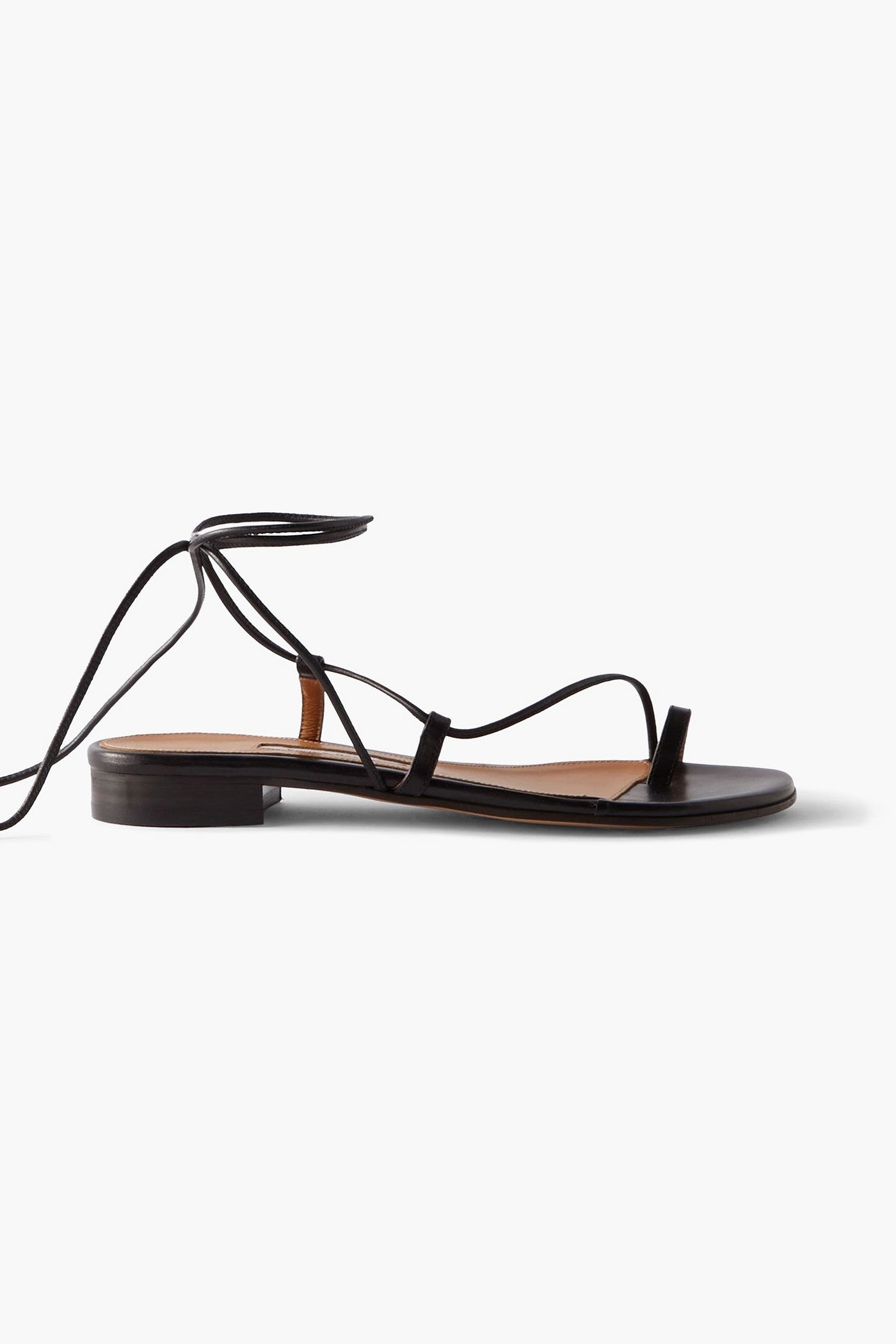 Emme Parsons Susan Leather Sandals Black Women's
