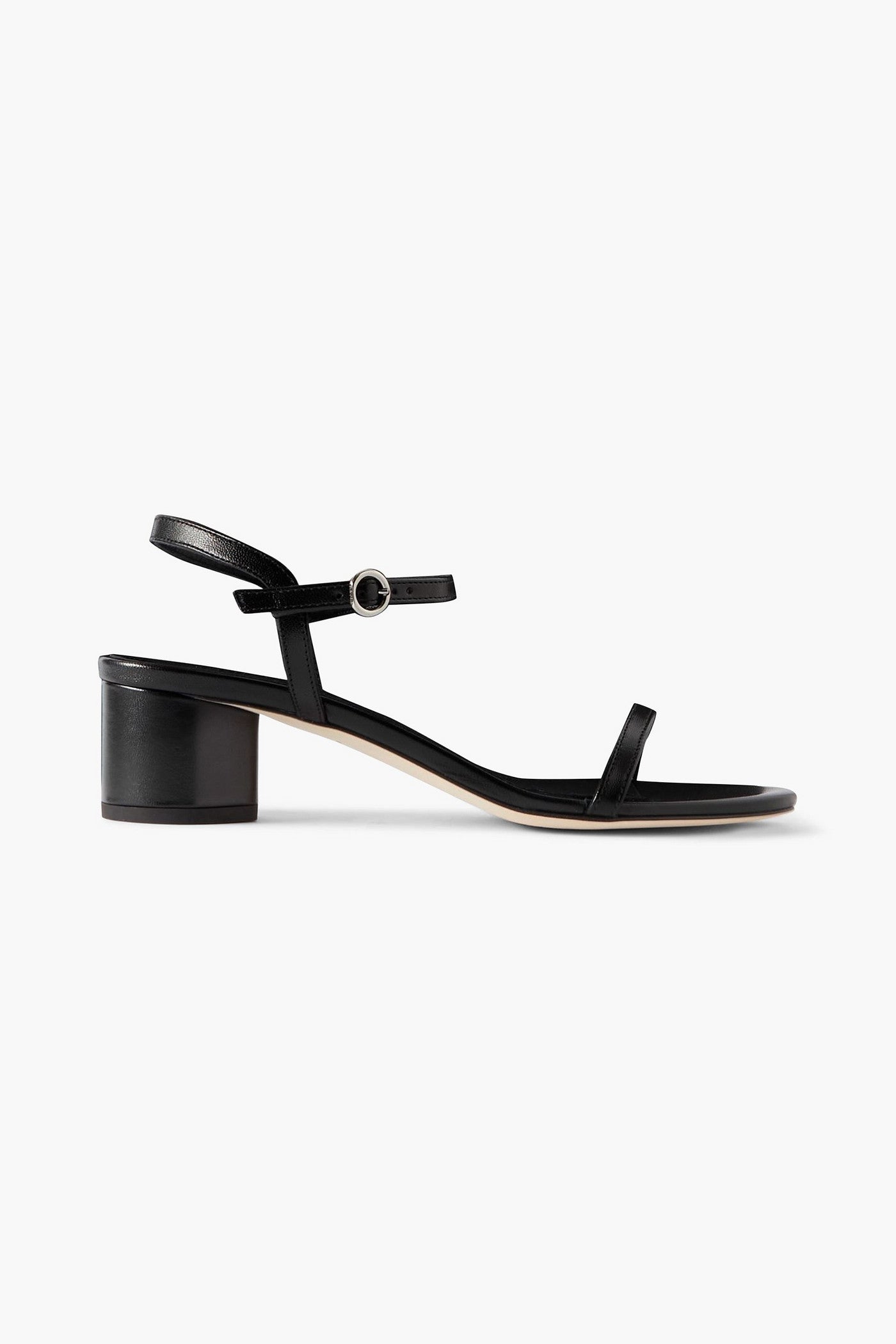 Aeyde Immi Leather Sandals Black Women's