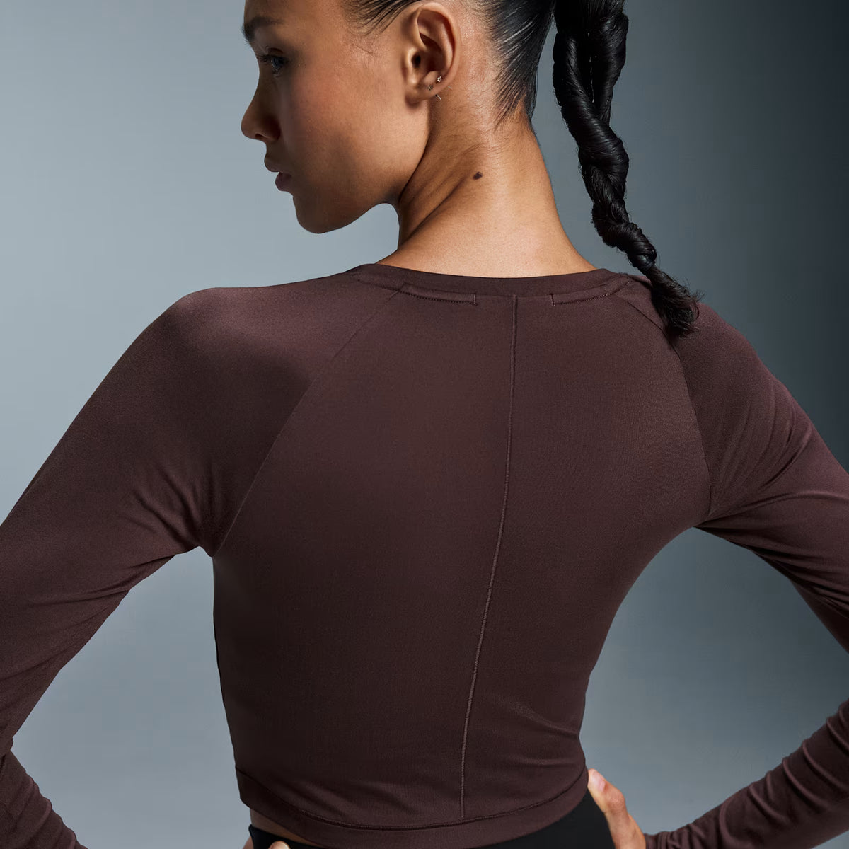 On Movement Long-T Crop Mulberry (Women'S)
