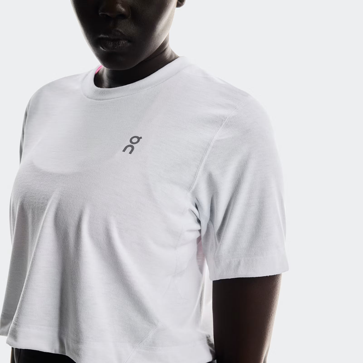 On Train-T Crop White (Women'S)