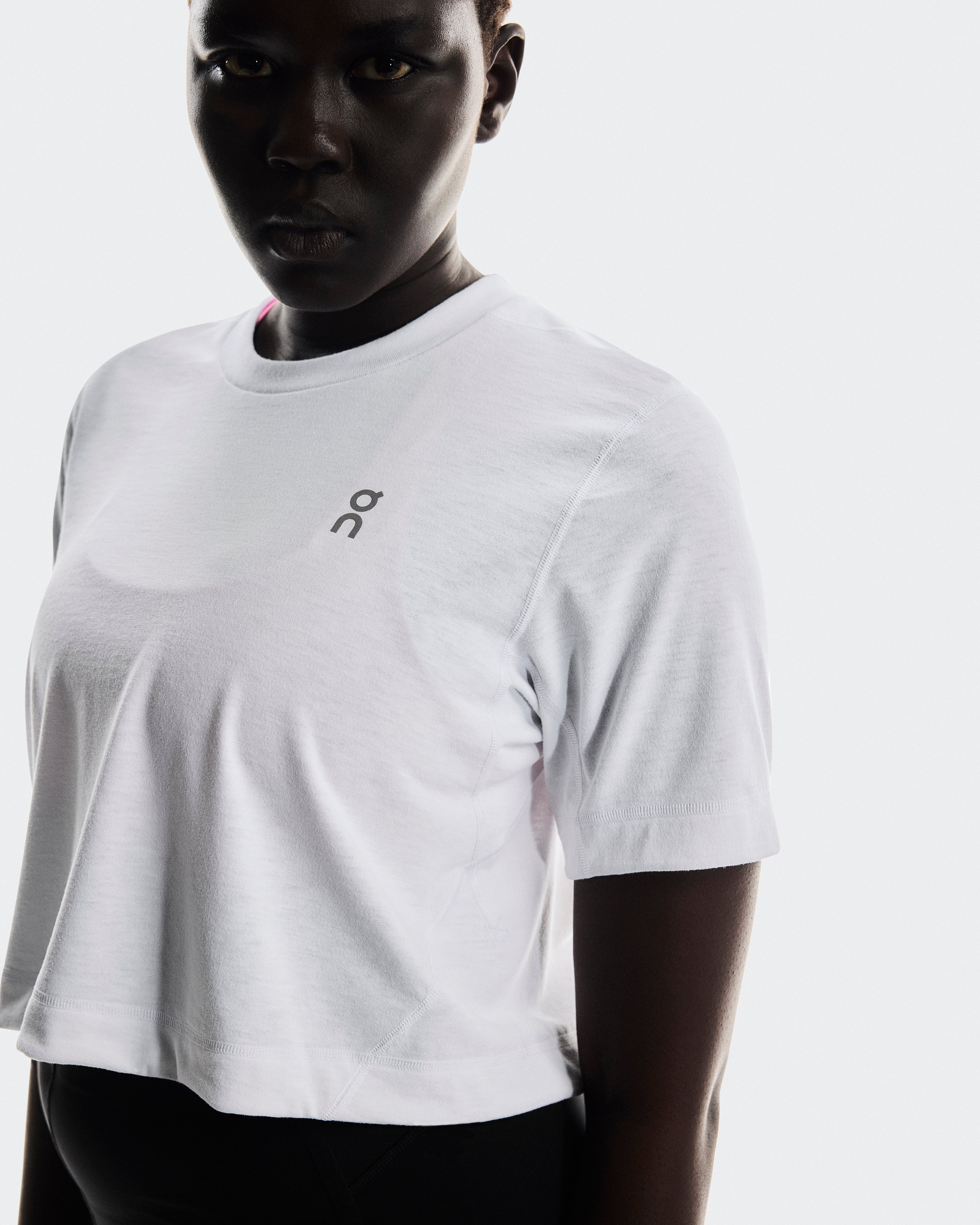 On Train-T Crop White (Women'S)