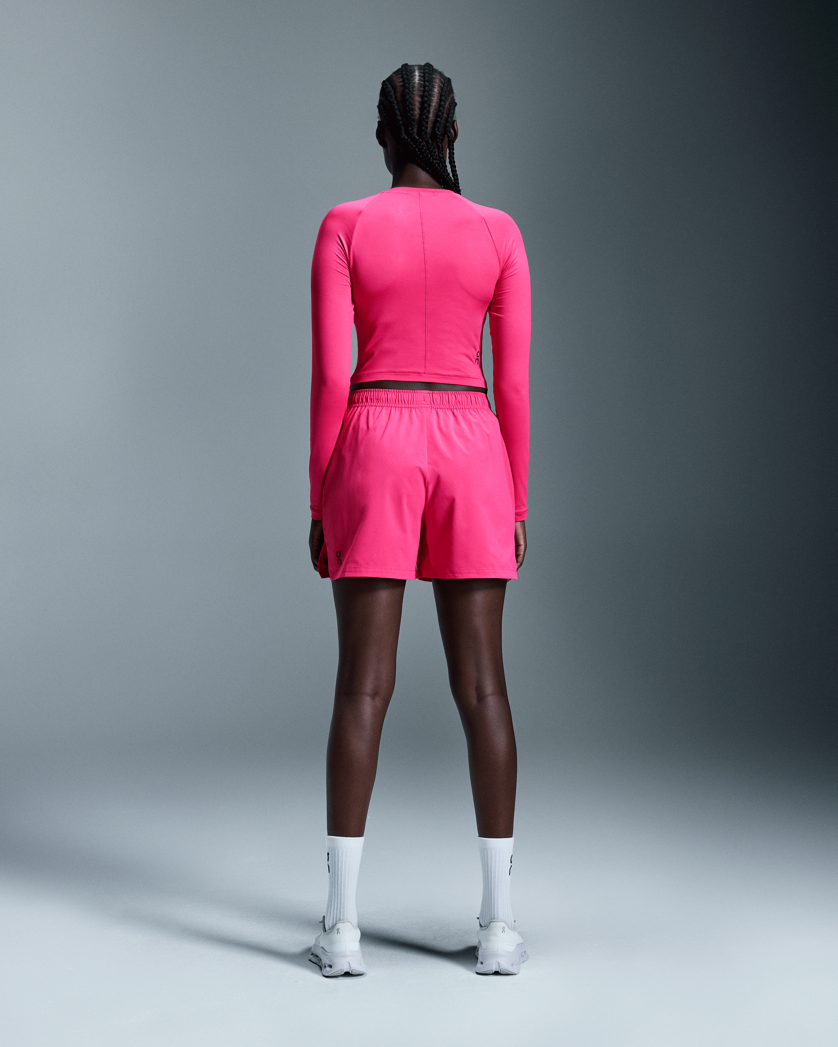 On Movement Long-T Crop Pink (Women'S)
